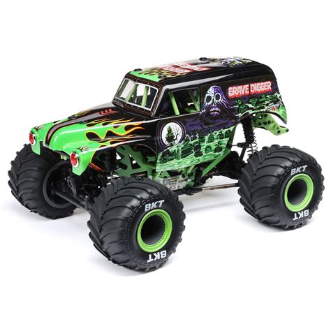 Mini Lmt Wd Grave Digger Monster Truck Brushed Rtr Rc Car World