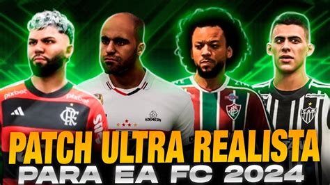 O Melhor Patch Para Ea Fc E Fifa Brasileir O A B C Faces