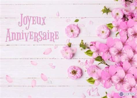 Fleurs Color Es Pour Carte Danniversaire Carte Anniversaire Cartes