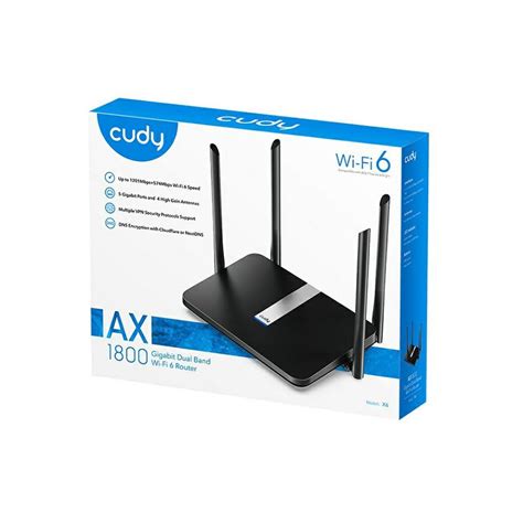 Router Cudy X Ax Gigabit Wi Fi Mesh Pevex