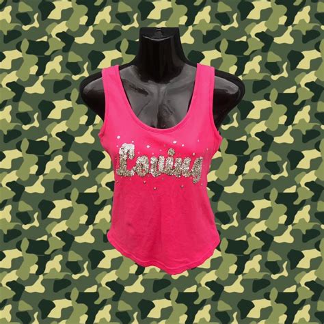 Hot Pink Y K Tank Iconic Pink Sequin Tank This Depop