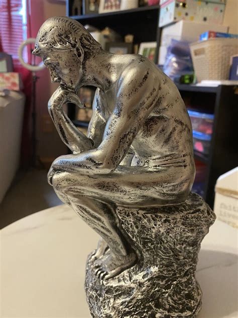 Thinker Man Statue Ebay