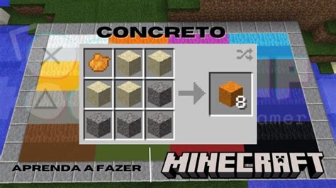 Como Fazer Concreto No Minecraft E Tabela De Cores