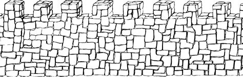 Castle Stone Wall Clipart - memmiblog