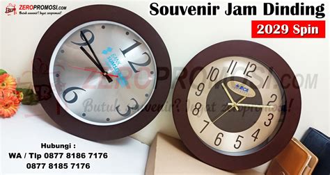 Souvenir Jam Dinding Modern Stylish kode 2029 Spin Custom Design ...