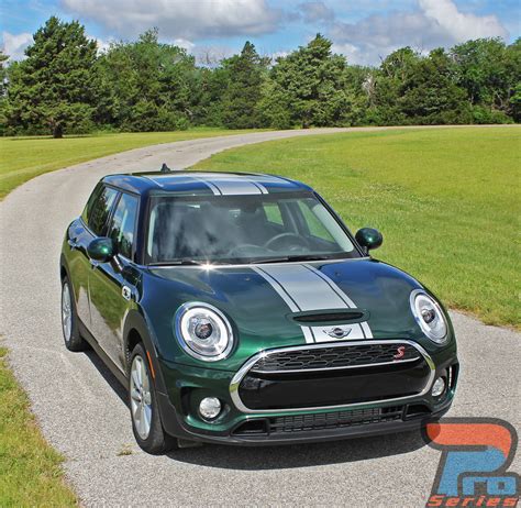 Mini Cooper Hood Stripes Vinyl Graphics Decals S Type Rally 2016 2018