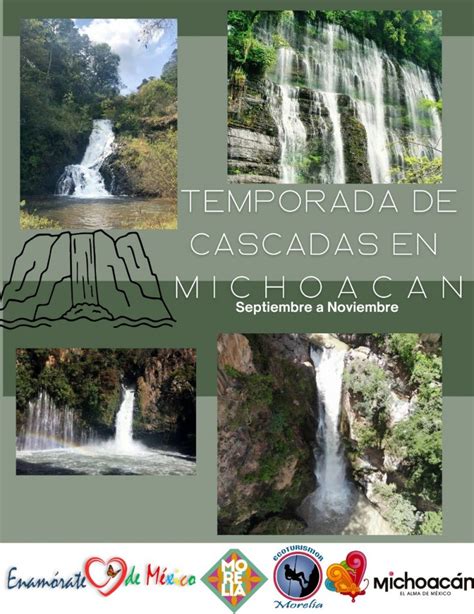 Sectur En Michoac N Es Temporada De Cascadas