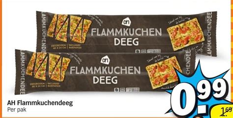 AH Flammkuchendeeg Aanbieding Bij Albert Heijn