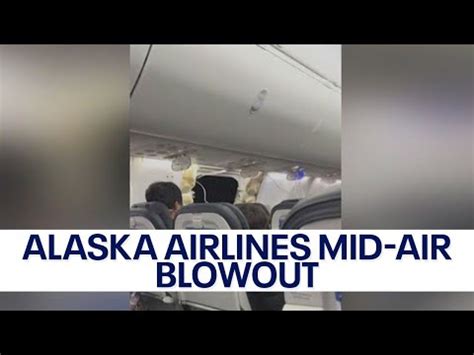 Boeing Faces Backlash After Plane Has Mid Air Blowout Youtube