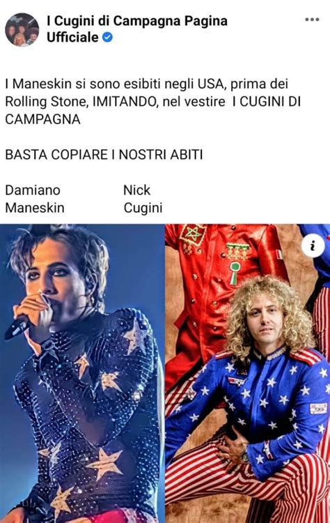 I Maneskin Aprono Il Concerto Dei Rolling Stones E I Cugini Di Campagna