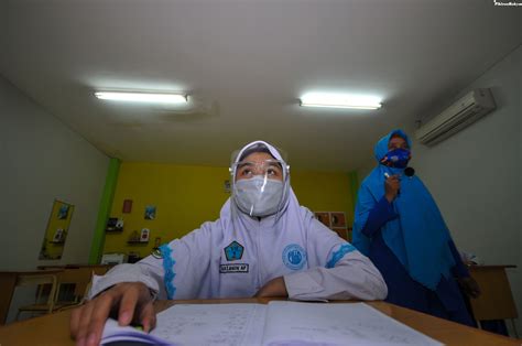 Simulasi Sekolah Tatap Muka SMP Al Falah Hadirkan Siswanya