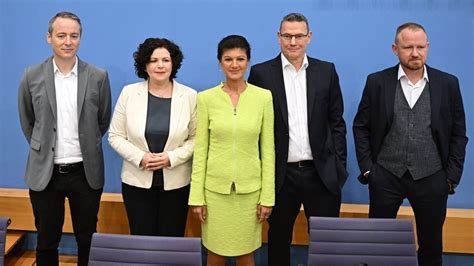 Bündnis Sahra Wagenknecht Jetzt Ist Es Offiziell Br24