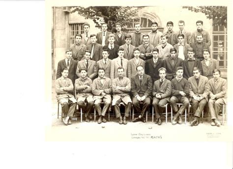 Photo De Classe Math Elem De Lyc E Gay Lussac Copains D Avant