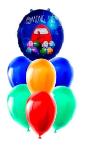 Globos Among Us Metalizado Perlados Cotill N Fiestas Mercadolibre