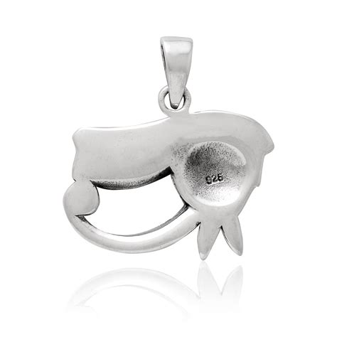 925 Sterling Silver Egyptian Eye Of Horus Udjat Protection Amulet