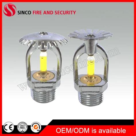 68 Degree Fire Sprinkler Upright Pendent Type Fire Sprinkler Fire