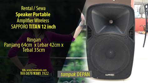 Terbaik Tempat Sewa Sound Portable Mic Wireless Terdekat Di Pekanbaru