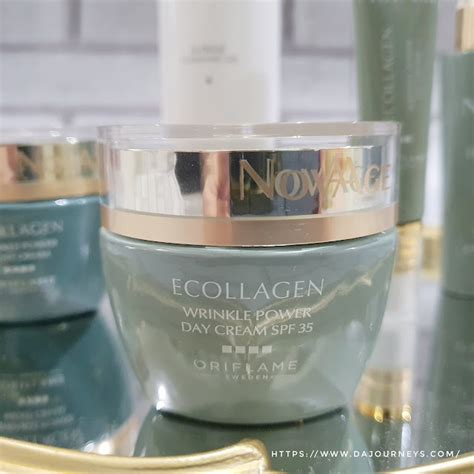 Review Oriflame NovAge Ecollagen Wrinkle Power Series The Journey