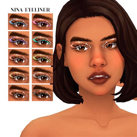 Install Nina Eyeliner The Sims 4 Mods Curseforge