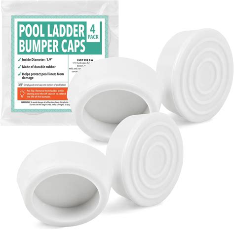 Impresa Protective Rubber Ladder Bumpers Pool Ladder Cover Ladder