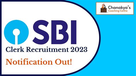 SBI Clerk Recruitment 2023 Total Vacancies 8773 Notification Out