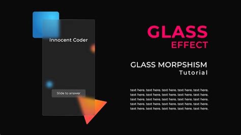 Premium Vector Gradient Glassmorphism Effect Vector Background