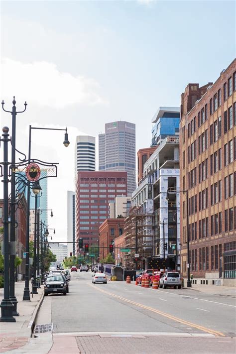 Downtown Denver Editorial Stock Photo Image Of Transit 88144278