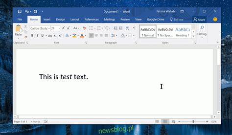 Jak automatycznie sformatować słowo lub frazę w programie MS Word