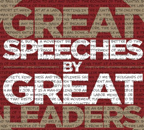 Great Speeches by Great Leaders - Centre Unity