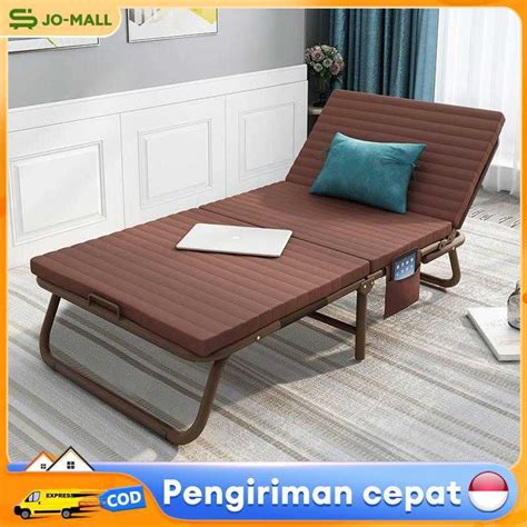 Promo Cm Folding Bed Tempat Tidur Lipat Kursi Santai Kursi Malas