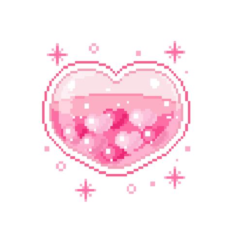 Kawaii Pixel Heart Png Find And Save Images From The Pixel Png