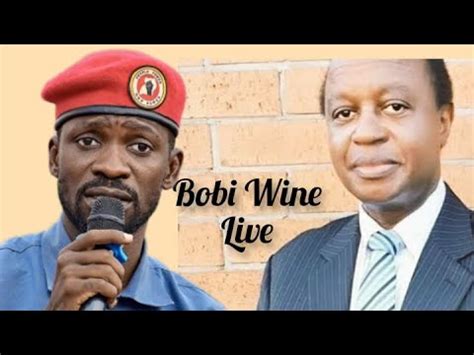 Breaking News Bobi Wine Live On The Burrial Ceremonies Of Dr Aggrey