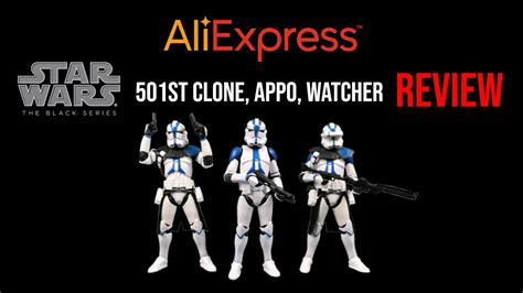 Ep Aliexpress Black Series St Clone Trooper Commander Appo And