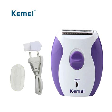 Kemei Mini Rechargeable Hair Trimmer Electric Epilator Shaver For Lady