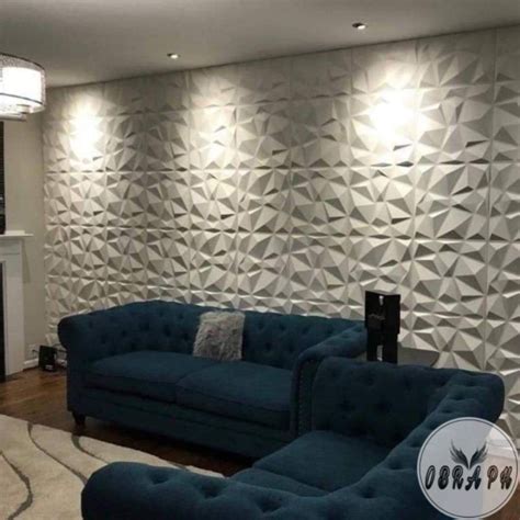 D Wallpaper Diamond Design Pvc Decorative Wall Panel Mural Pvc