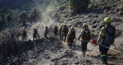 Cordillera El Bolsón Brigadistas Confían En Que Sea Un Día Clave En