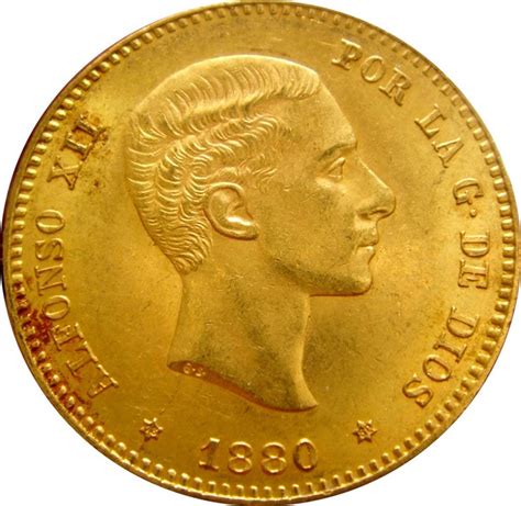 Spagna Pesetas Alfonso Xii Catawiki