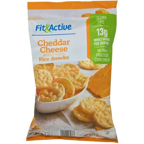 Cheddar Cheese Flavored Rice Snacks