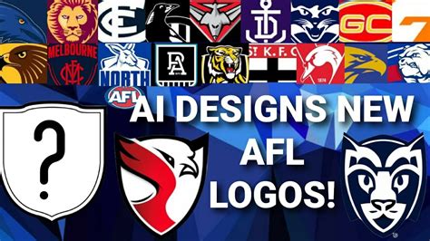 Ai Designs New Afl Logos Youtube