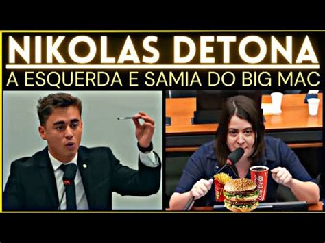 NIKOLAS DETONA A ESQUERDA E SAMIA BONFIM YouTube