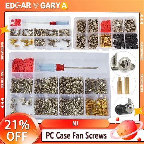 Pc Case Fan Screws Pcb Support Standoffs Kit Diy Motherboard Pillars