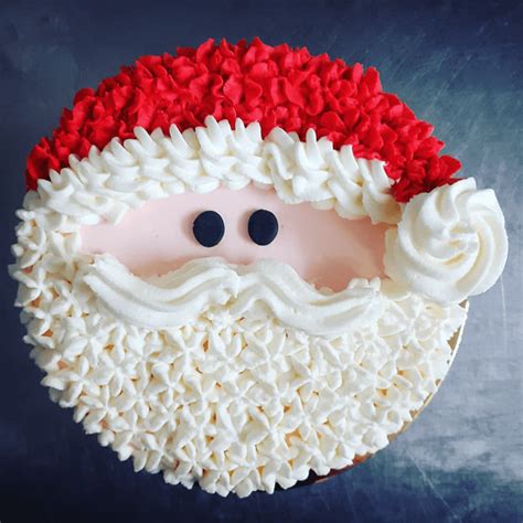 Santa Birthday Cake Ideas Images Pictures Christmas Themed Cake