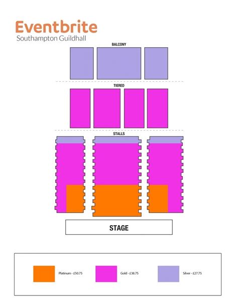 The Brilliant And Beautiful Southampton Guildhall Seating Plan