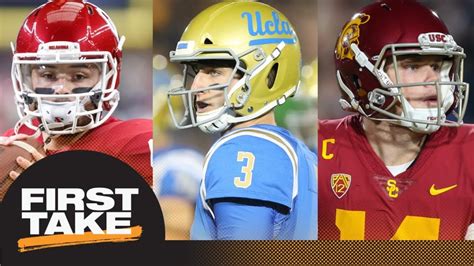 2018 Nfl Mock Draft First Take Reacts To Todd Mcshays Top 10 First