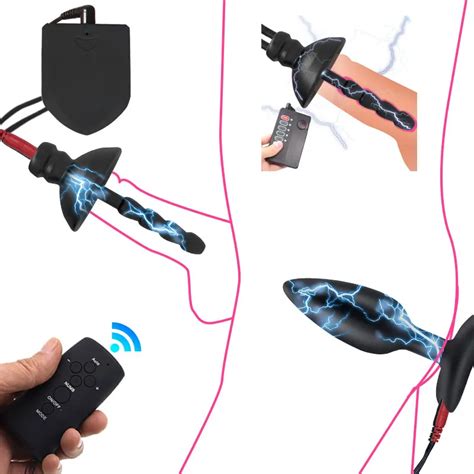 Taser Plug Anal Électrique Pour Homme Jouet Sexuel Masseur De