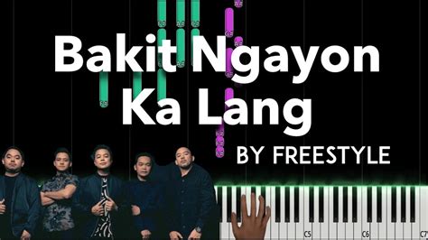 Bakit Ngayon Ka Lang By Freestyle Feat Pops Fernandez Piano Cover