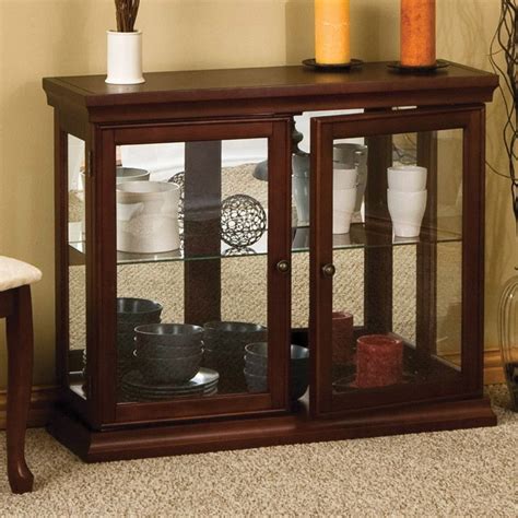 Console Curio Cabinet Curio Cabinet Small China Cabinet China Cabinet