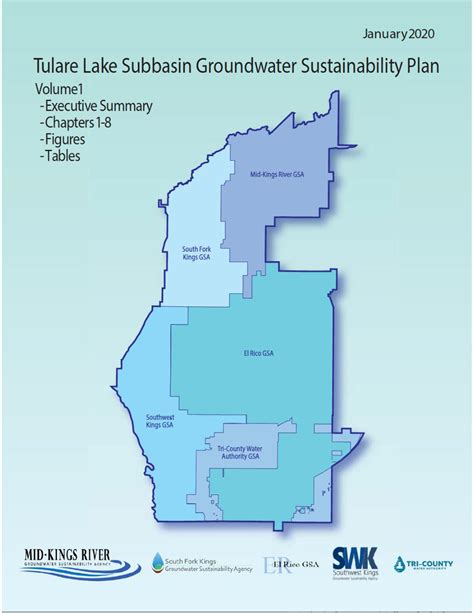 Tulare Lake Subbasin Groundwater Sustainability Plan California Water