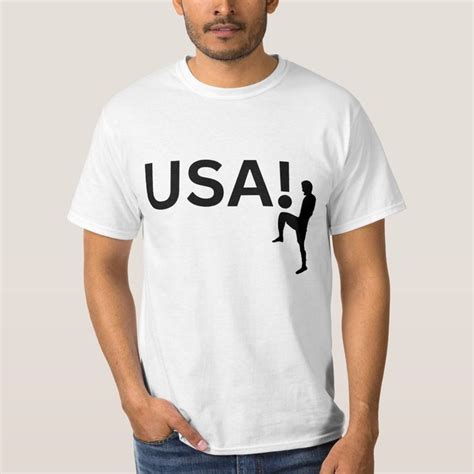 USA soccer player T-Shirt | Zazzle in 2023 | Usa soccer, Soccer players, T shirt