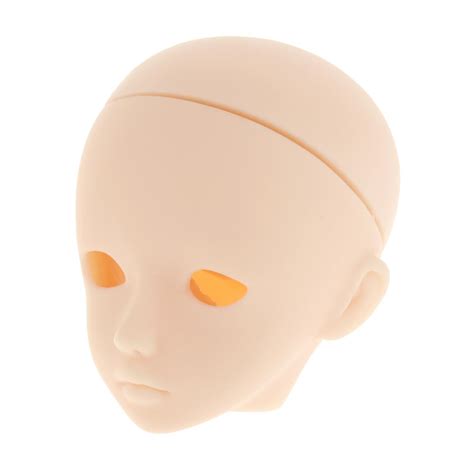 Custom Scale Girl Nude Doll Head Model Dress Up Dolls Toys Plastic Open Eyes Hole Fruugo FR